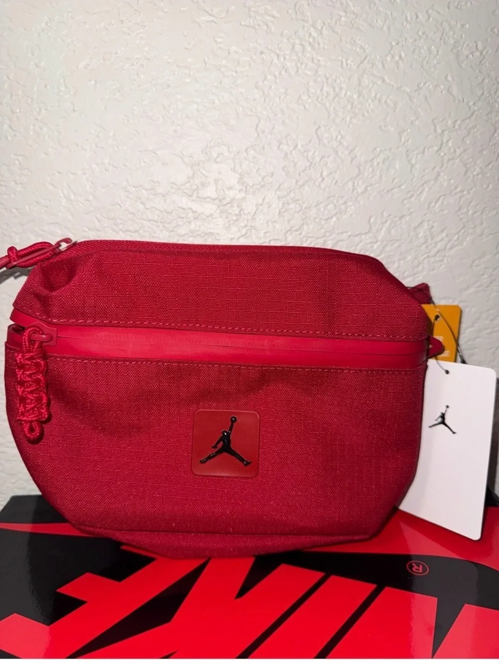 Jordan Red Waist Pack Belt Bag